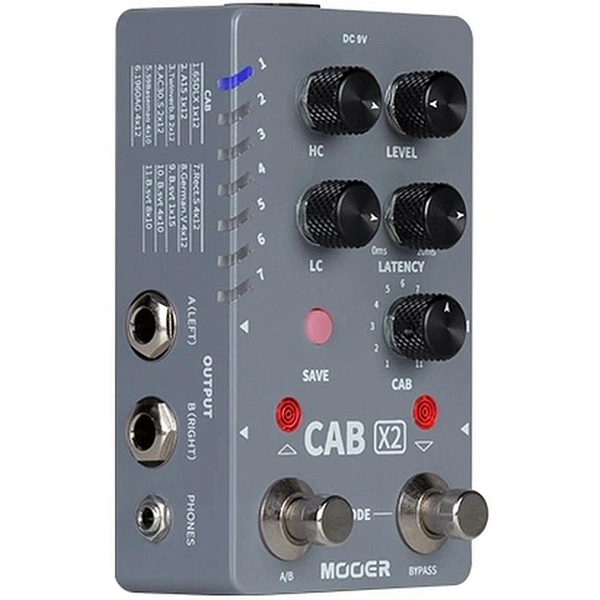 Педаль эффектов Mooer Cab X2
