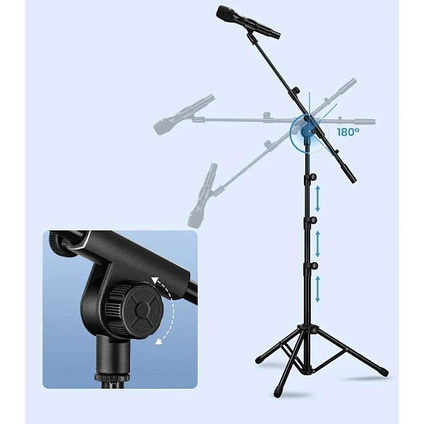 Стойка для микрофона Moukey MMs-3 (MK0074)