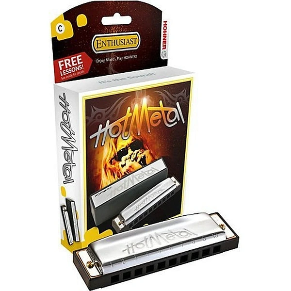 Губная гармошка Hohner Hot Metal G