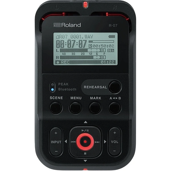 Портативный рекордер Roland R-07-BK