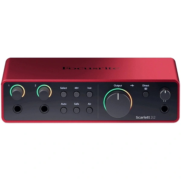 Аудиоинтерфейс Focusrite Scarlett 2i2 4th gen