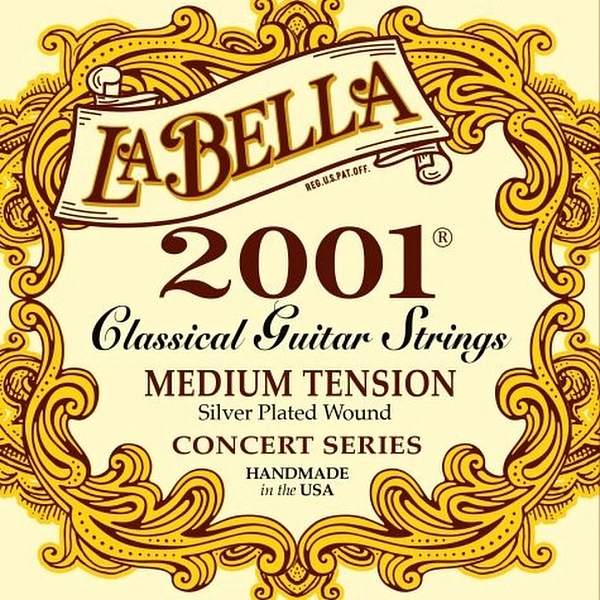 Струна для классической гитары La Bella 2001-1M