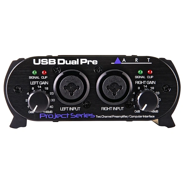 Предусилитель для микрофона ART USB Dual Pre PS
