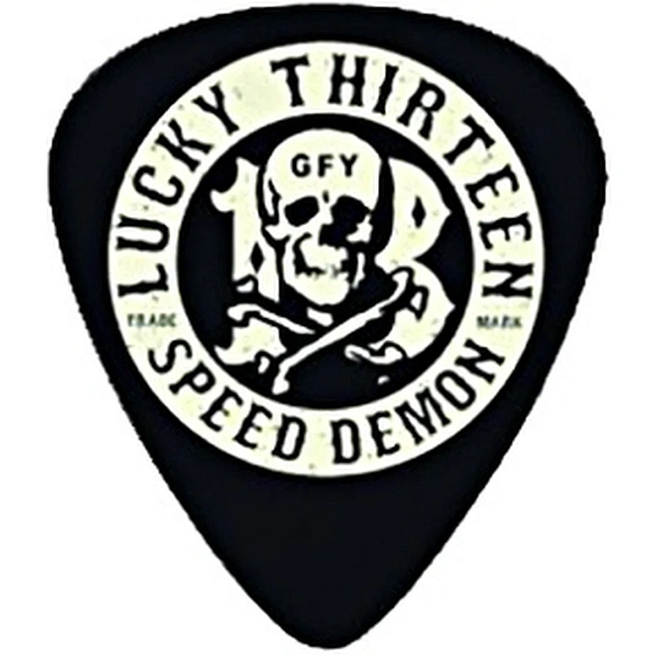 Медиатор Dunlop L15R.60 Lucky 13 Speed Demon .60