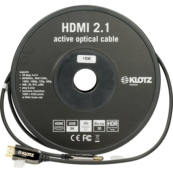 Кабель оптический Klotz FOAUH015
