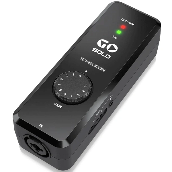 Аудиоинтерфейс TC Helicon Go Solo