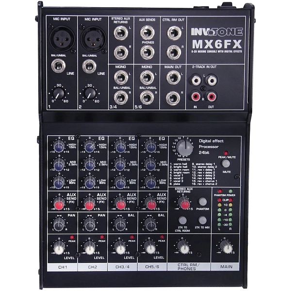 Микшерный пульт Invotone MX6FX