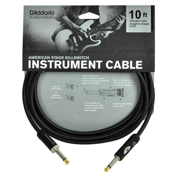 Инструментальный кабель Planet Waves PW-AMSK-10