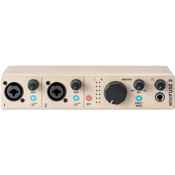 Аудиоинтерфейс Arturia MiniFuse 2 Champagne