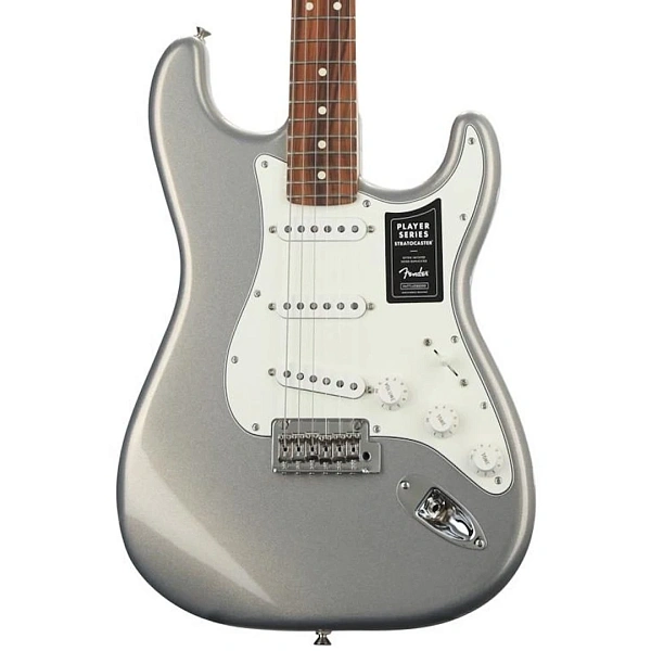 Электрогитара Fender Player Stratocaster PF Silver