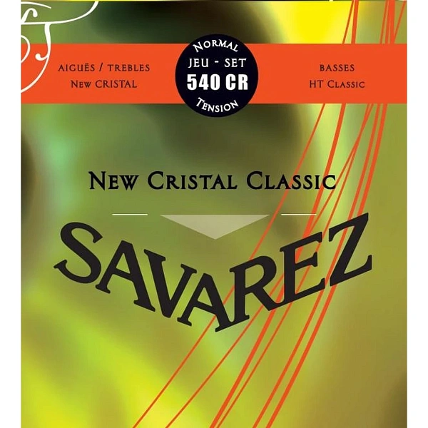 Струны для классической гитары Savarez 540CR New Cristal Classic Normal