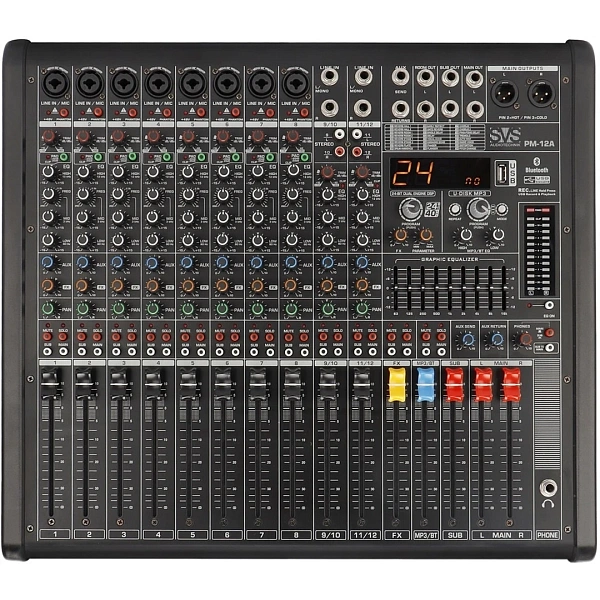 Микшерный пульт SVS Audiotechnik PM-12A