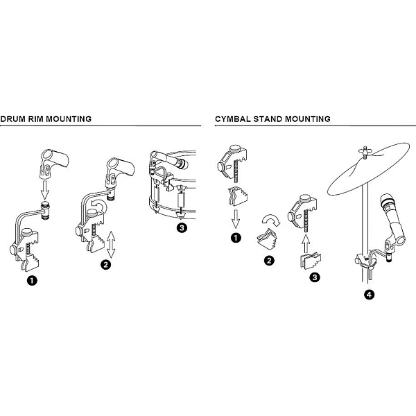 Крепление для микрофона Shure A56D