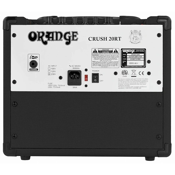 Комбоусилитель Orange Crush 20RT BK