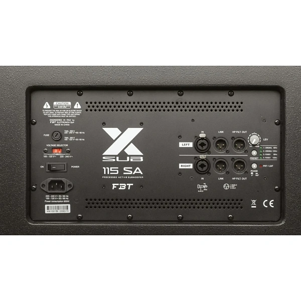 Сабвуфер FBT X-SUB 115SA
