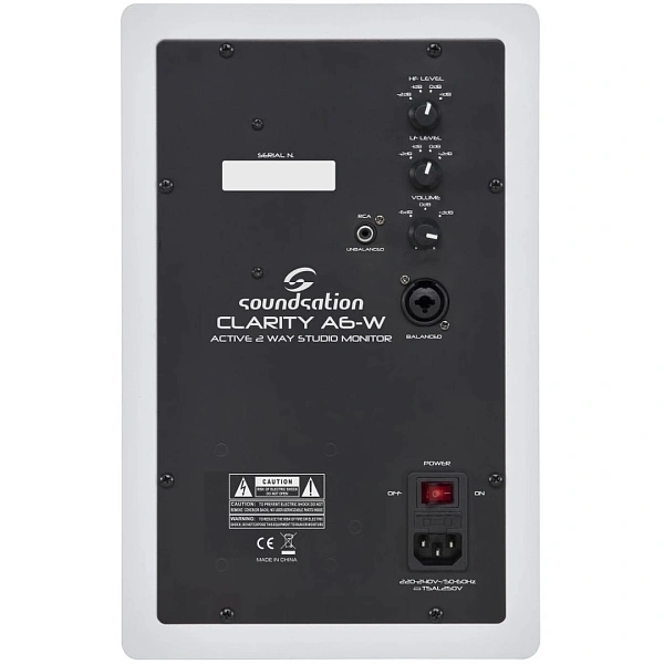 Студийный монитор Soundsation Clarity-A6-W