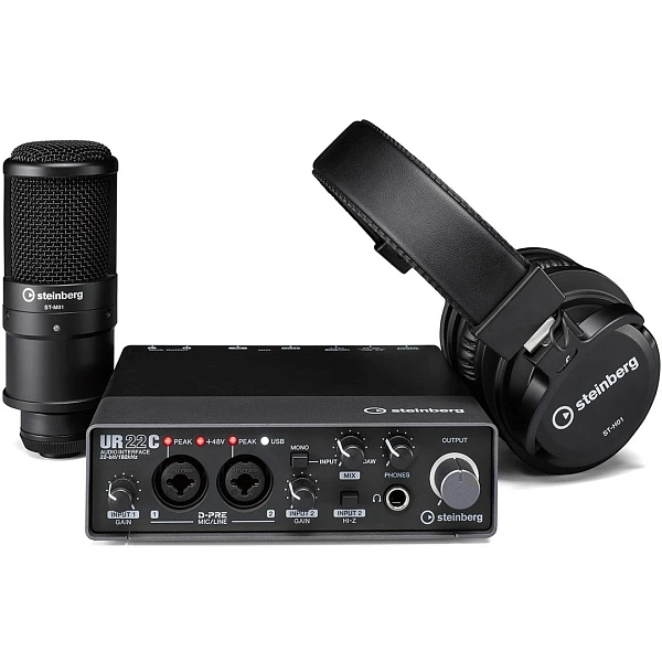 Студийный комплект Steinberg UR22C Recording Pack