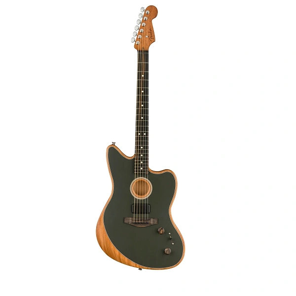 Электроакустическая гитара Fender American Acoustasonic Jazzmaster EB Tungsten