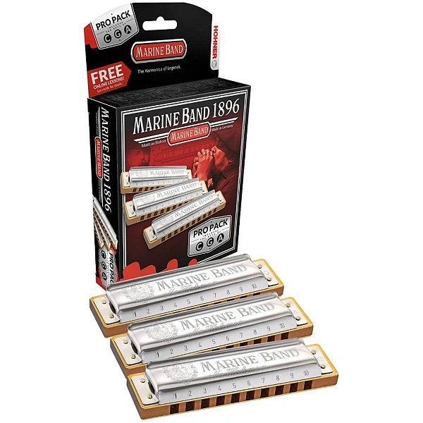Набор губных гармошек Hohner Marine Band 1896/20 CGA