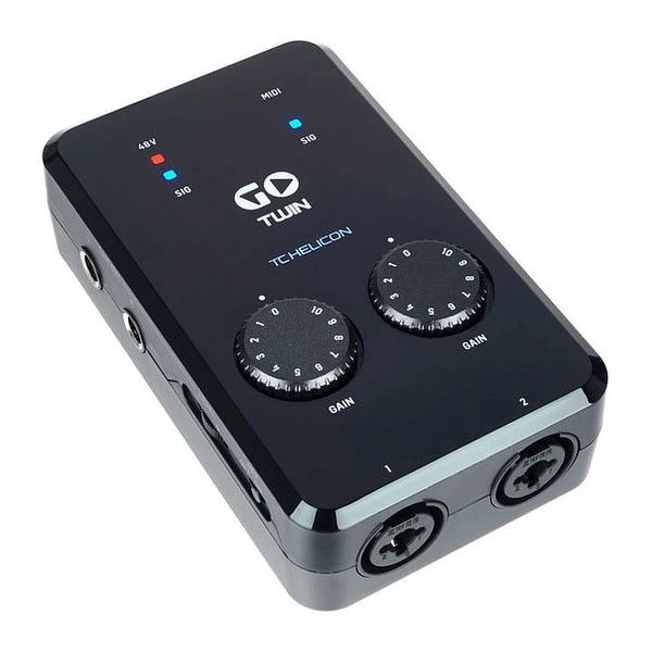 Аудиоинтерфейс TC Helicon Go Twin