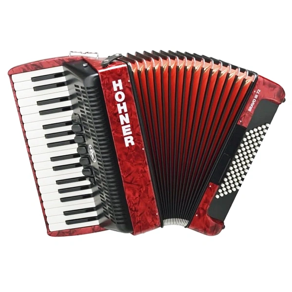 Аккордеон Hohner Bravo III 72 Red