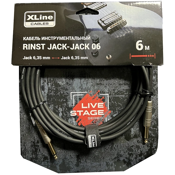 Инструментальный кабель Xline RINST Jack-Jack 06