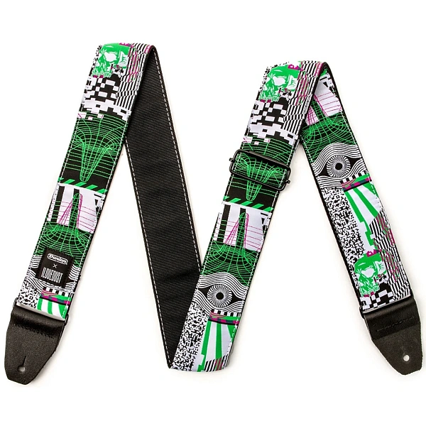 Ремень для гитары Dunlop ILD16 I Love Dust Strap Tempest Fuzz