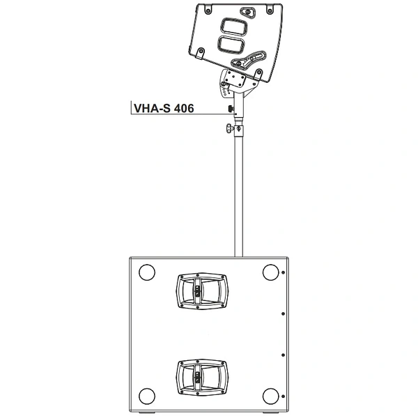 Рама для акустической системы FBT VHA-S 406
