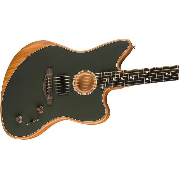 Электроакустическая гитара Fender American Acoustasonic Jazzmaster EB Tungsten