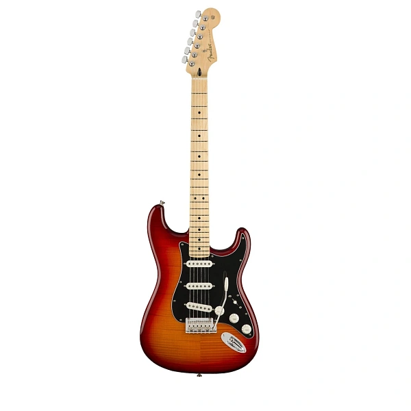 Электрогитара Fender Player Stratocaster Plus Top MN Aged Cherry Burst