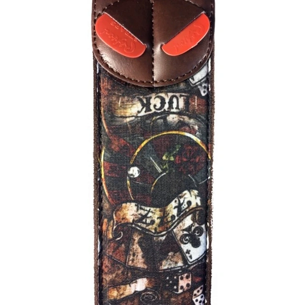 Ремень для гитары RightOn Straps Steady Mojo Lady Luck Unique