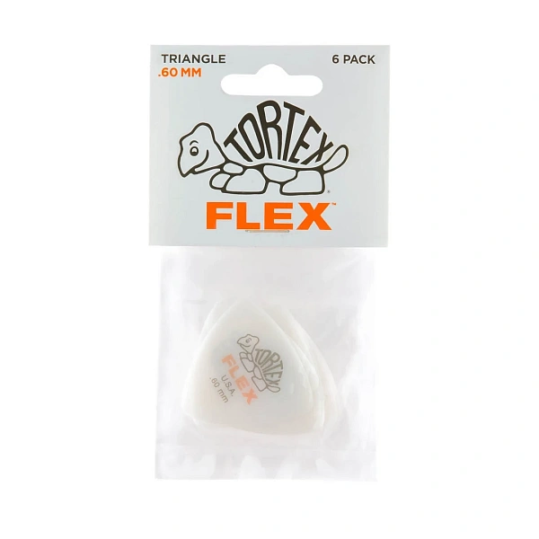 Набор медиаторов Dunlop 456P.60 Tortex Flex