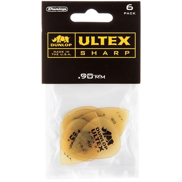 Набор медиаторов Dunlop 433P.90 Ultex Sharp .90