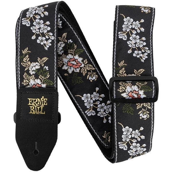 Ремень для гитары Ernie Ball 5362 White Blossom Jacquard