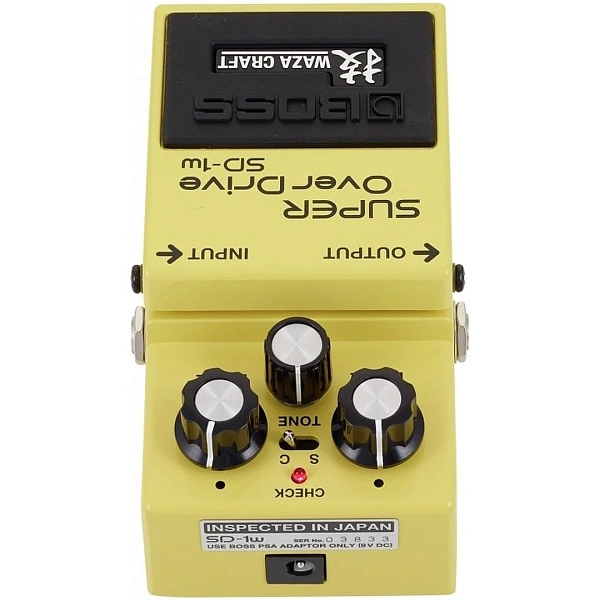 Педаль эффектов Boss SD-1W Waza Craft Super Overdrive
