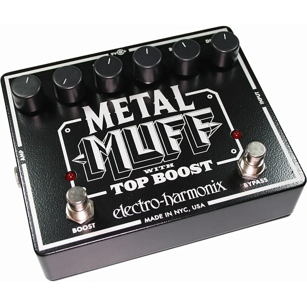 Педаль эффектов Electro-Harmonix Metal Muff w/Top Boost