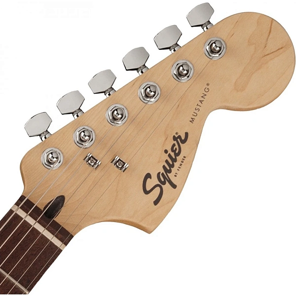 Электрогитара Fender Squier FSR Bullet Mustang HH LRL Competition Graffiti Yellow
