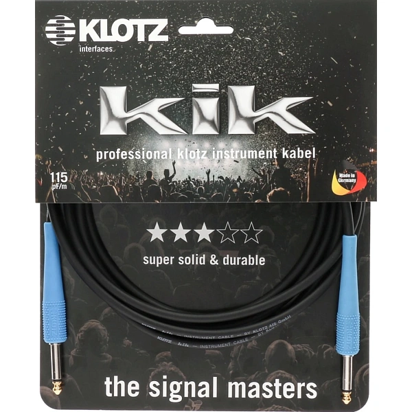 Инструментальный кабель Klotz KIKC3.0PP2