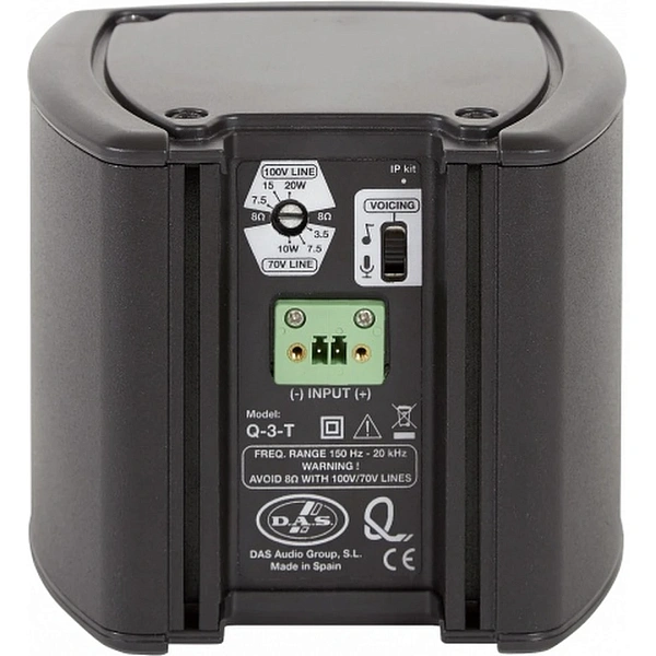 Пассивная акустическая система DAS Audio Q-3-T Black