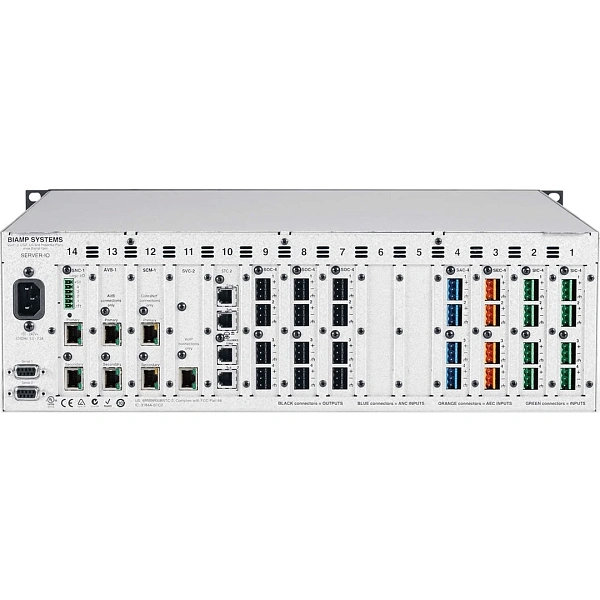 Сигнальный процессор Biamp Tesira SERVER-IO AVB
