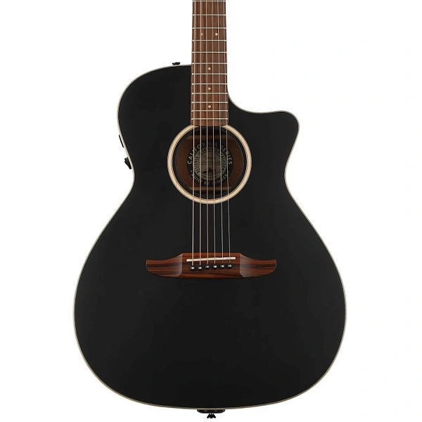Электроакустическая гитара Fender Newporter Special Matte Black