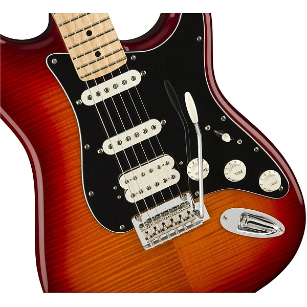 Электрогитара Fender Player Stratocaster HSS Plus Top MN Aged Cherry Burst
