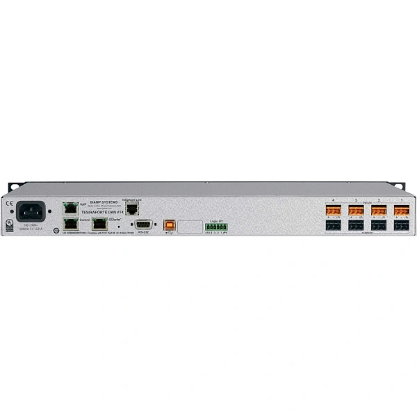 Сигнальный процессор Biamp TesiraFORTE DAN VT4