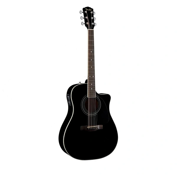 Электроакустическая гитара Fender CD-140SCE Black