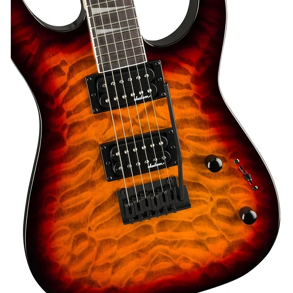 Электрогитара Jackson JS20 Dinky DKQ 2PT AH Tobacco Burst