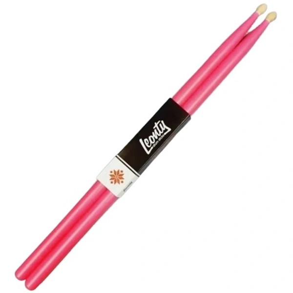 Барабанные палочки Leonty Fluorescent Pink 2B