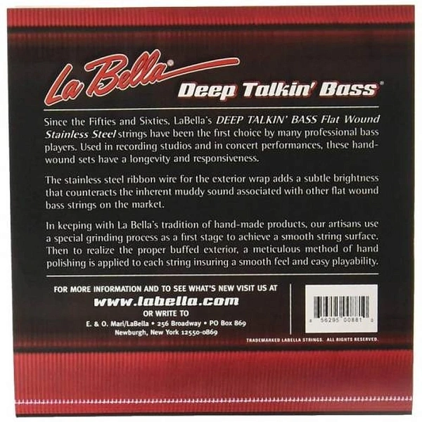 Струны для бас-гитары La Bella 750T 50-105
