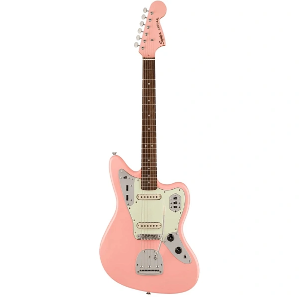 Электрогитара Fender Squier Classic Vibe '60s Jaguar LRL Shell Pink