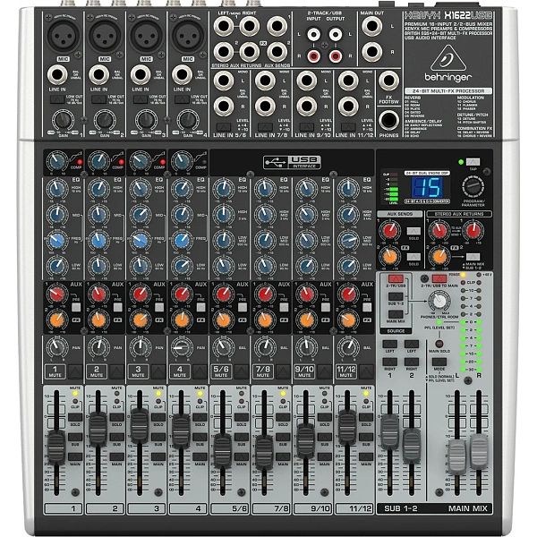 Микшерный пульт Behringer X1622USB