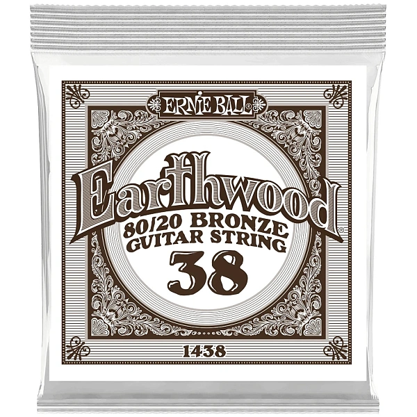 Струна для акустической гитары Ernie Ball 1438